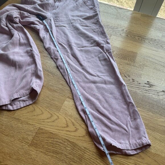 American Eagle Pink Slouchy Pants NO BELT Size 8 Short - Picture 14 of 14